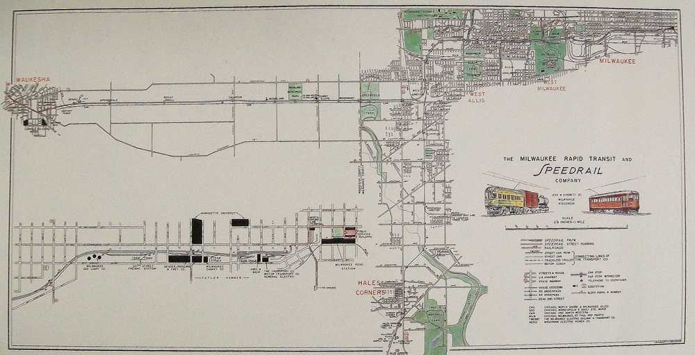 speedrail map